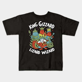 King Gizzard & The Lizard Wizard - Fan made design Kids T-Shirt